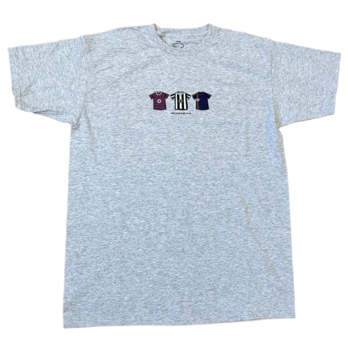 Newcastle Classic Football Shirts T-Shirt in Grey